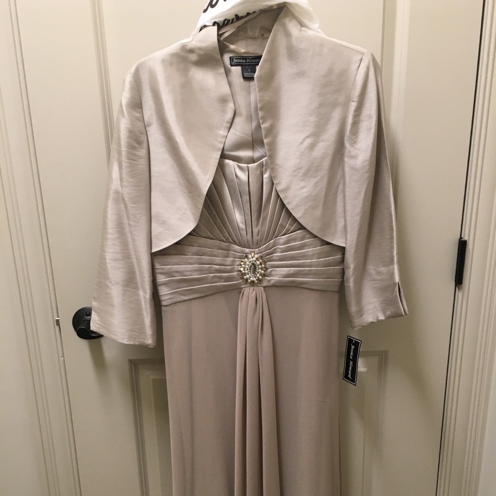 Jessica Howard Short Evening Dress, Size 8